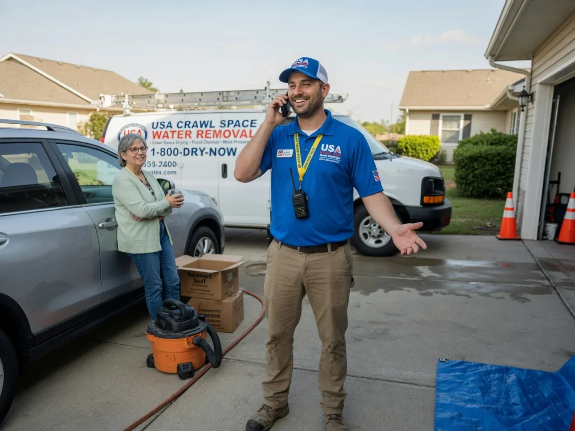 Crawl Space Water Removal Blanchard, LA FAQs